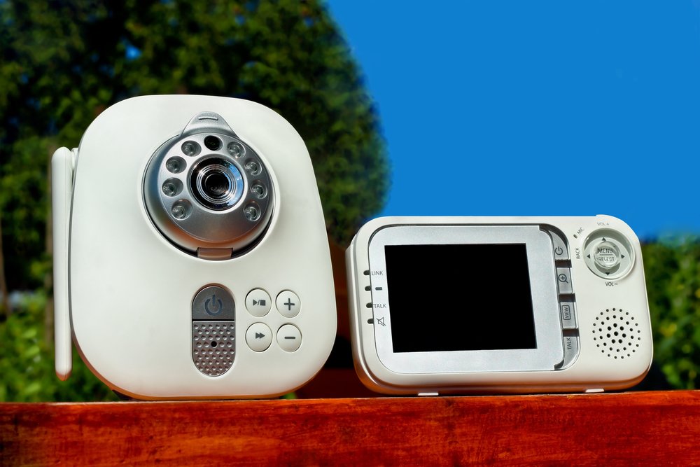 Clouse-up baby monitor